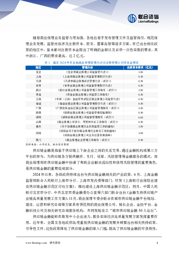 2025年保理行业分析